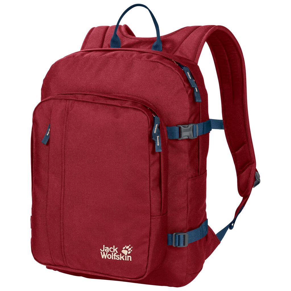 Jack Wolfskin CAMPUS Férfi Hátizsák Sötét Piros - XMTHCR-748